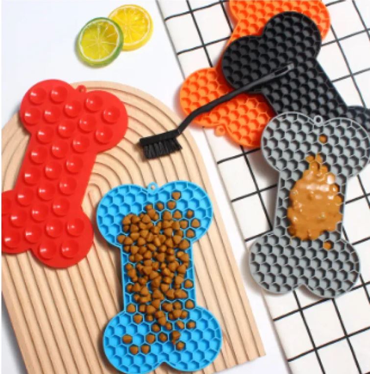 Tapis de léchage en silicone