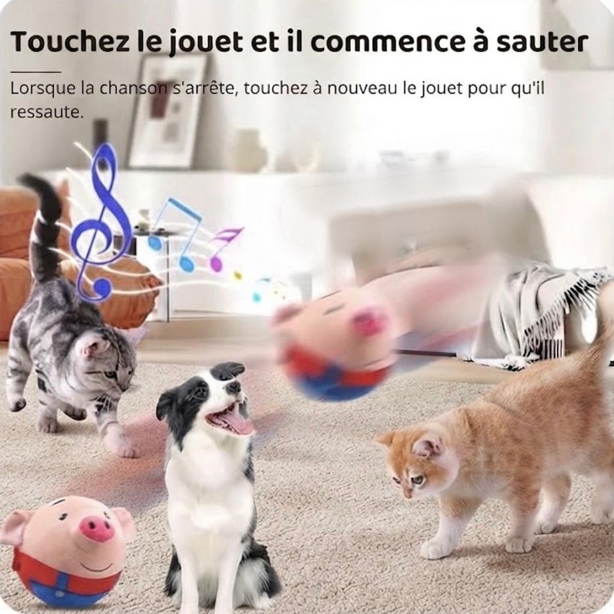 Peluche qui couine